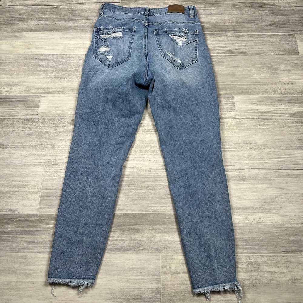 BKE Buckle Parker Universal Fit High Rise Ankle Skinny Women's 26 Distressed‎ - Picture 7 of 8